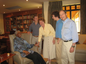 Mandela, Eileen and family