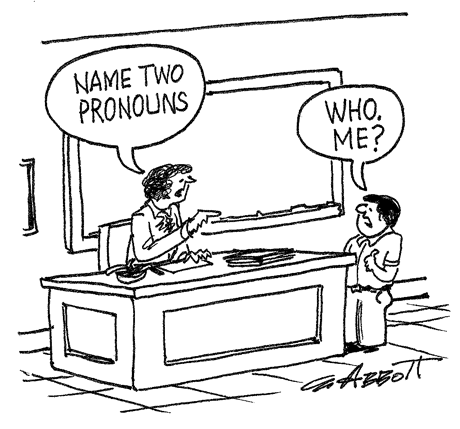 Pronoun cartoon